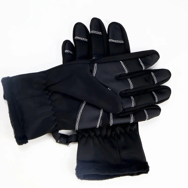 Winter Gloves Waterproof Thermal Touch Screen Thermal Windproof Warm Gloves Cold Weather Running Riding Sports Hiking Ski Gloves