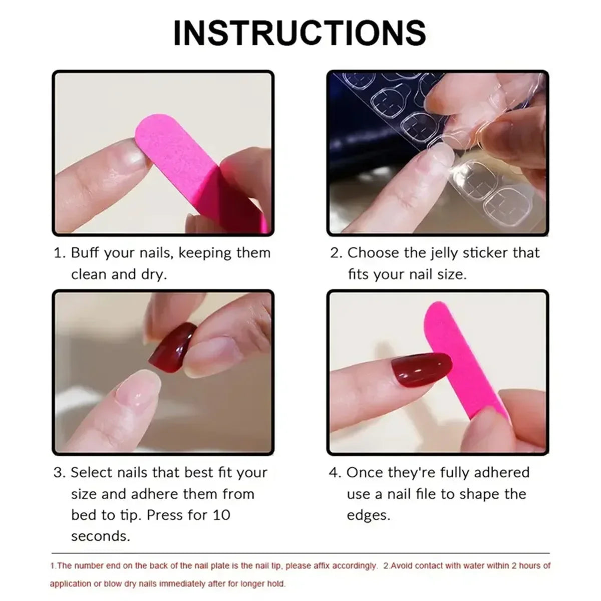 24pcs Blood Splatter Press-On Nails Set Almond-Shaped Long Length Glossy Finish Red and White Faux Nail Kit for Women Halloween