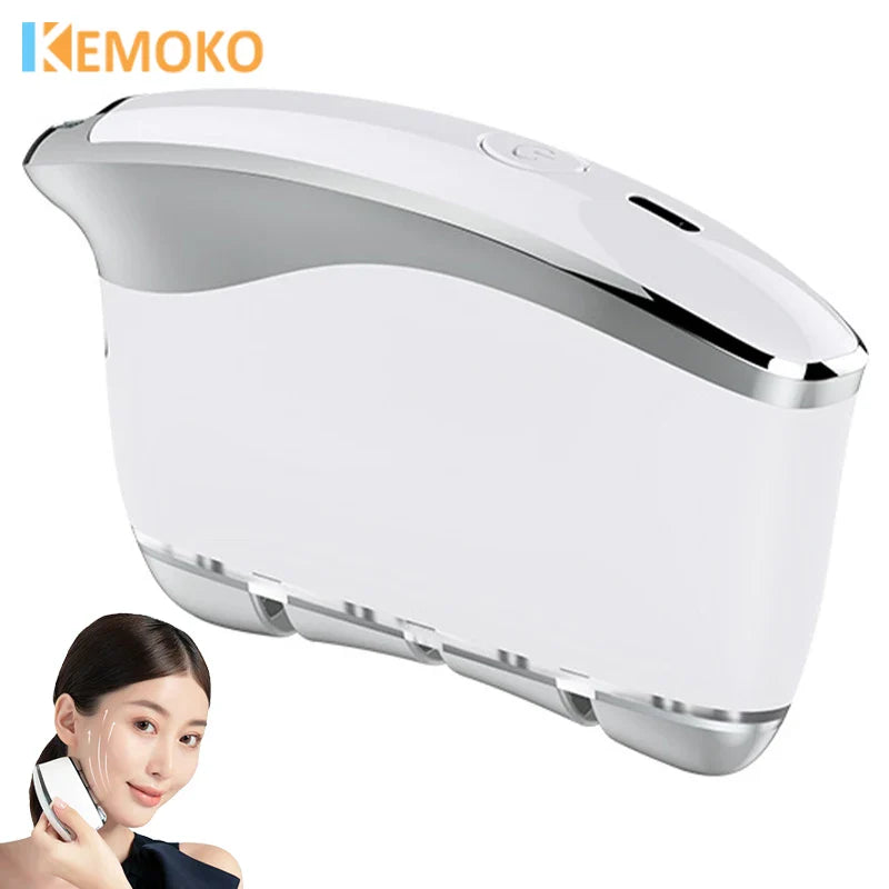 Facial Lifting Massager EMS Microcurrent High-Frequency Vibration Red Light Therapy Nutrition Import Slimming Skin Tighening