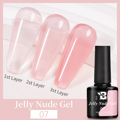 AWStorG15ml 2 IN 1 Crystal Top Coat Transparent Soak Off UV LED Nails Art Manicure Gel Nail Polish Varnishes Primer Function Gel