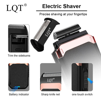Professional Barber Tools: Cordless Electric Hair Clipper for Men,Beard Care Kit,Hair Clipper & Electric Shaver Set,Men's Gifts