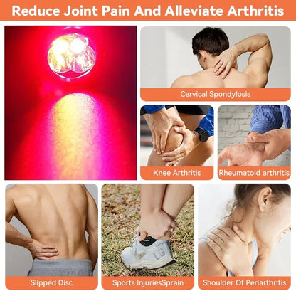 Led Flashlight Anti Inflammatory Pain Relief Red Light Therapy Muscle Pain Infrared Lamp Led Therapy Skin Care