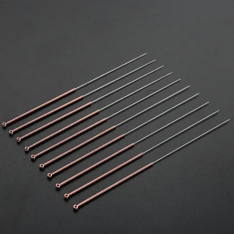 Quality Acupuncture Needle 100pcs Hwato Copper Handle Sterile Beauty Health Massage gua sha 0.18/0.25/0.30/0.35mm