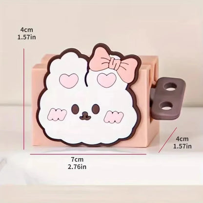 1PC Cartoon Manual Squeezers Toothpaste multiple style Bathroom Facial Cleanser Rolling Squeeze Clip Seat Holder Toothpaste