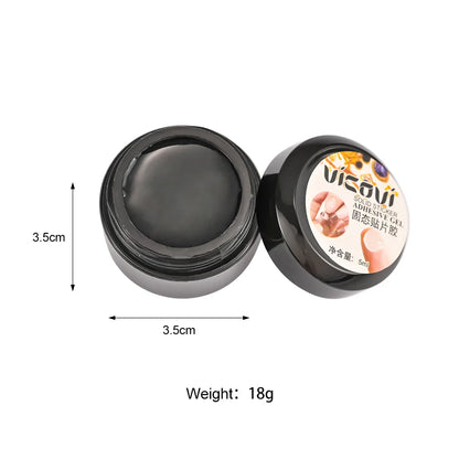 1/2/3Pcs 5ml Solid Nail Gel Glue For Press On False Nail Tips/Sticker Adhesive Nail Gel Bond Rhinestone UV Nail Extension Glue &