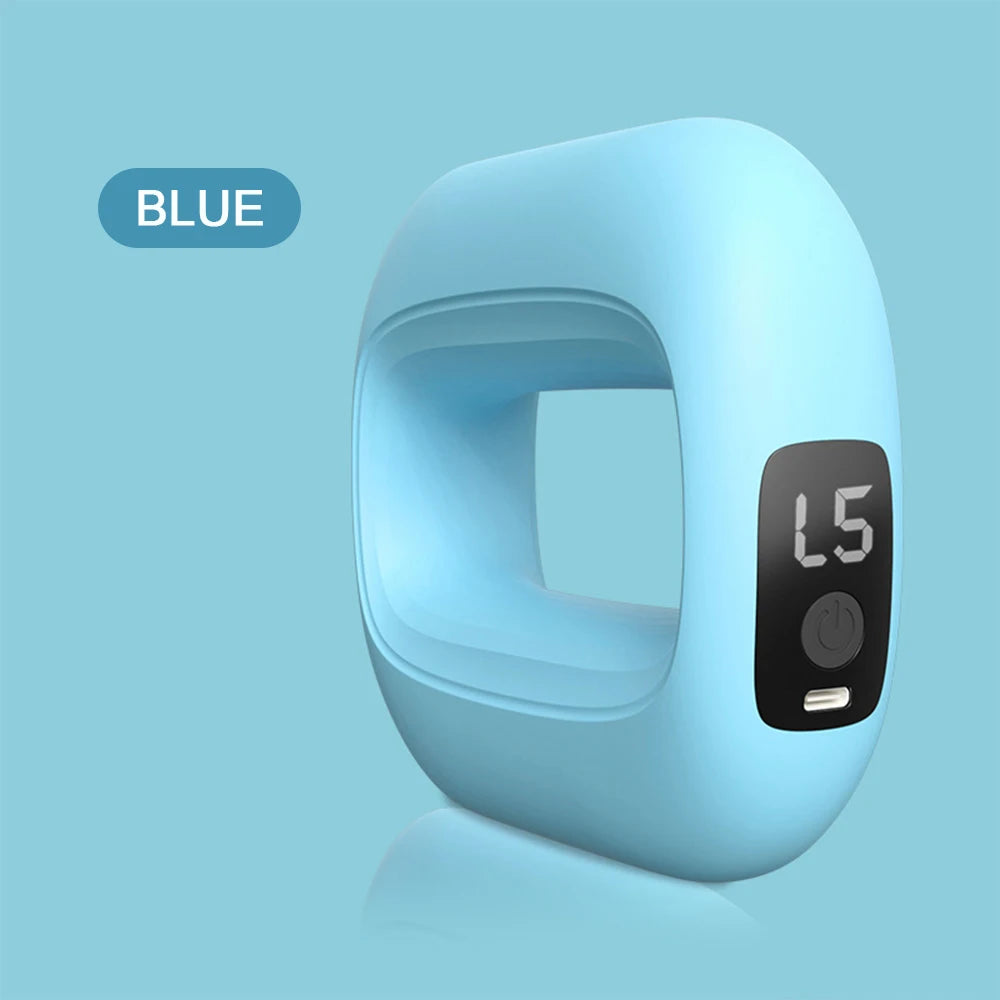Multifunctional Full-Body Fascia Ring Portable Fascia Gun Massage Ring Vibrating Neck Shoulder Relaxation Body Shaping Massage
