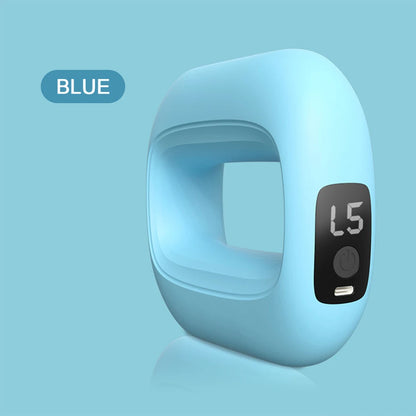 Multifunctional Full-Body Fascia Ring Portable Fascia Gun Massage Ring Vibrating Neck Shoulder Relaxation Body Shaping Massage