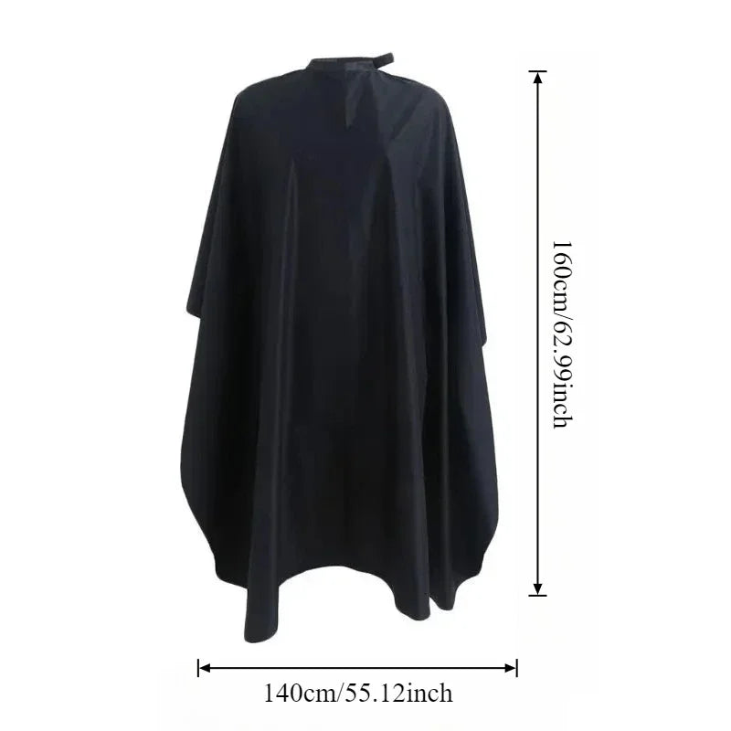 1PC Waterproof barber haircut cover Buckle cutting hair wrap  Styling hair salon apron hat Oil baked hair perm wrap