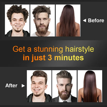 Electric Beard Comb Hair Straightener Brush Hot Hair Brushes Straightener Hair Anti-scalding Ceramic Beard Straightening Brush