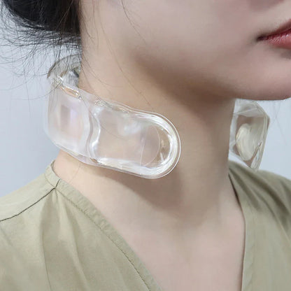 Summer Neck Cooling Collar Reusable Portable Neck Ice Pack Neck Wrap Cooling For Walking Outdoor Activities Relax the neck