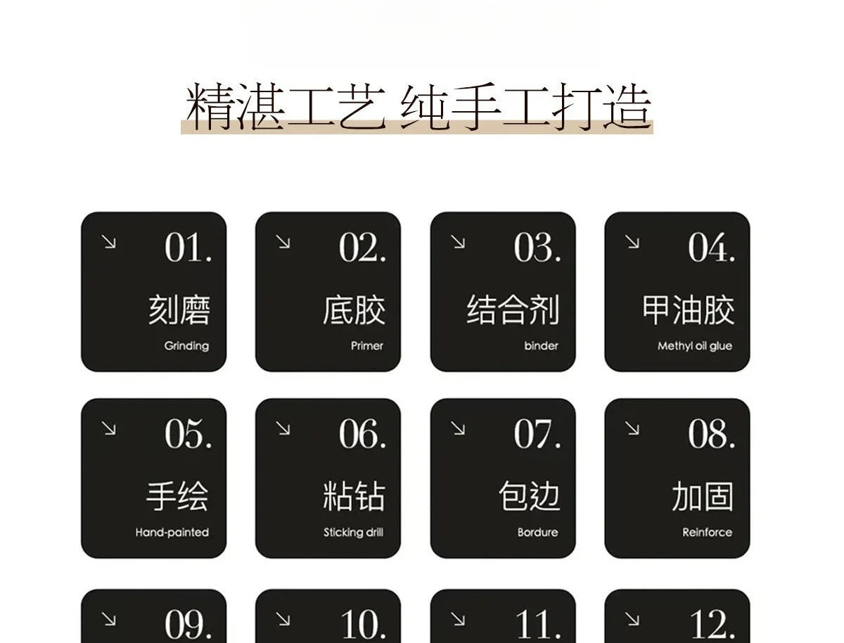 New 10Pcs INS Short Handmade Press on Nails Blue Cat Eye Star Fake Nails Wearable Stick-on Nails Full Cover False Nail