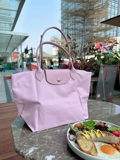 New Fashion Long Handled Large Tote Bag Waterproof Women Bags Underarm Dumpling Bag Single Shoulder LONGCHAMP Crossbody Bags