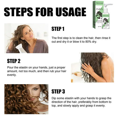 Curling Cream Moisturizing Curly Hair Elastic Styling Curly Hair Elastic Curly Hair Conditioner Neutral Suitable for All Hair Types