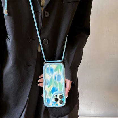 Crossbody Lanyard Phone Case Xiaomi Redmi Note 14 Pro 5G Note 14 Pro Plus 14C POCO X7 Pro 14T Rope Necklace Strap Silicone Cover