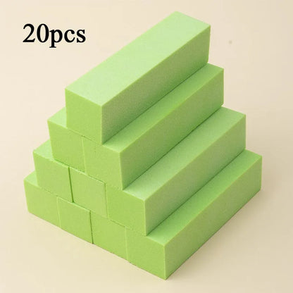 New 20pcs Nail Buffer Block File Nails Professional Nail File Buffer for Nail Buffer Block for Nails Pk01