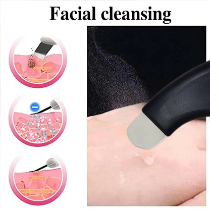 Manual acne extractor, capable of cleaning the skin of the nose and face, beauty care tool