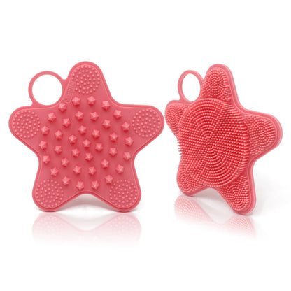 Silicone Shampoo Scalp Hair Brush Massager Head Body Scalp Massage Brush Scalp Massage Brush Comb Magic Handle Brush Spa