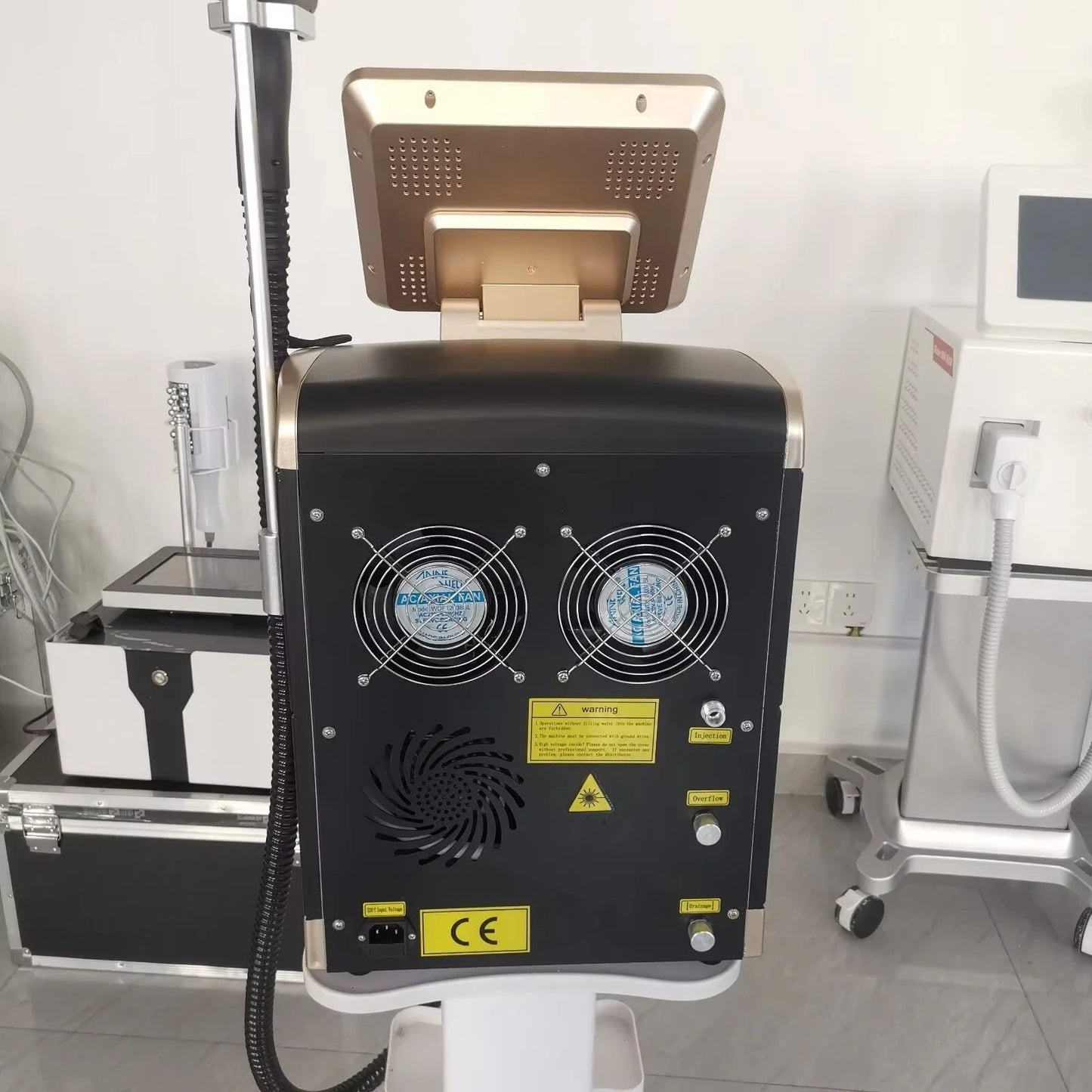 Professional Diode Ice Titanium Laser Hair Removal Machine Portable 808 755 1064 Alexandrite Device 3 Waves Permanent Removal