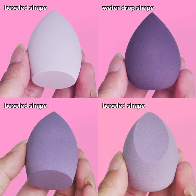 4Pc Beauty Egg Makeup Blender Cosmetic Puff Makeup Sponge Cushion Foundation Powder Sponge Beauty Tool Women Make Up Accessories