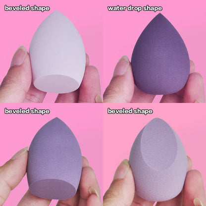4Pc Beauty Egg Makeup Blender Cosmetic Puff Makeup Sponge Cushion Foundation Powder Sponge Beauty Tool Women Make Up Accessories