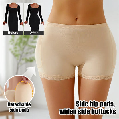Body Shaper Women Shapewear Fake Butt Lifter Panties Hourglass Control Padded Booty Enhancer Brief Lingerie Shaper Hip Enhancer