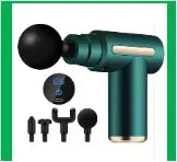 Mini USB Massage Gun – Portable Fascia Relaxer for Neck, Shoulders & Back, Quiet Muscle Relief for Home & Travel