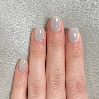 24pcs Crystal Cat Eye False Nails with Glue Short Square Press on Nails Shiny Red Jewel Nail Solid Color Fake Nails Minimalis