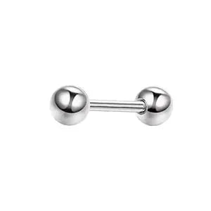 Drperfect Stainless Steel Stud Earrings for Women Men Star Moon Snake Cartilage Screw Back Earring Helix Piercing Jewelry