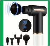 Mini USB Massage Gun – Portable Fascia Relaxer for Neck, Shoulders & Back, Quiet Muscle Relief for Home & Travel