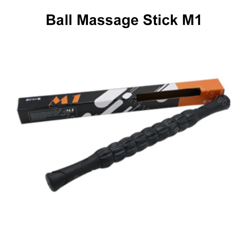 1Pc Gear Yoga Massage Stick Fitness Roller Deep Muscle Relaxation Fascia Release Lymphatic Relief Training Massage Roller Stick
