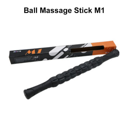 1Pc Gear Yoga Massage Stick Fitness Roller Deep Muscle Relaxation Fascia Release Lymphatic Relief Training Massage Roller Stick