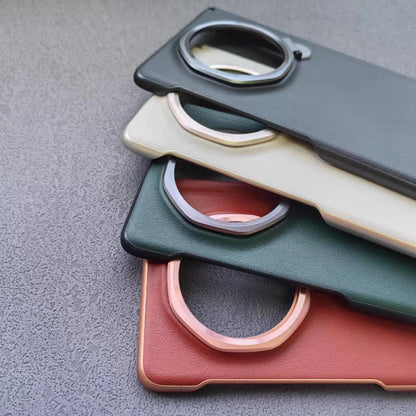 For Honor Magic V3 FCP-N49 Leather Phone Case Slim Flip Shockproof Back Cover Bumper HONOR Magic V3 5G PU Bracket Protect Shell