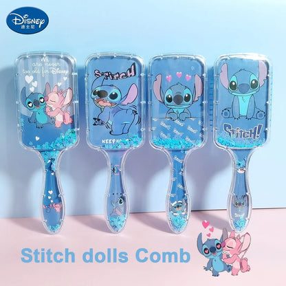 Stitch Hair Comb - Cute Anti-Knot Comb for Girls, Kids Gift, Portable Hair Detangler