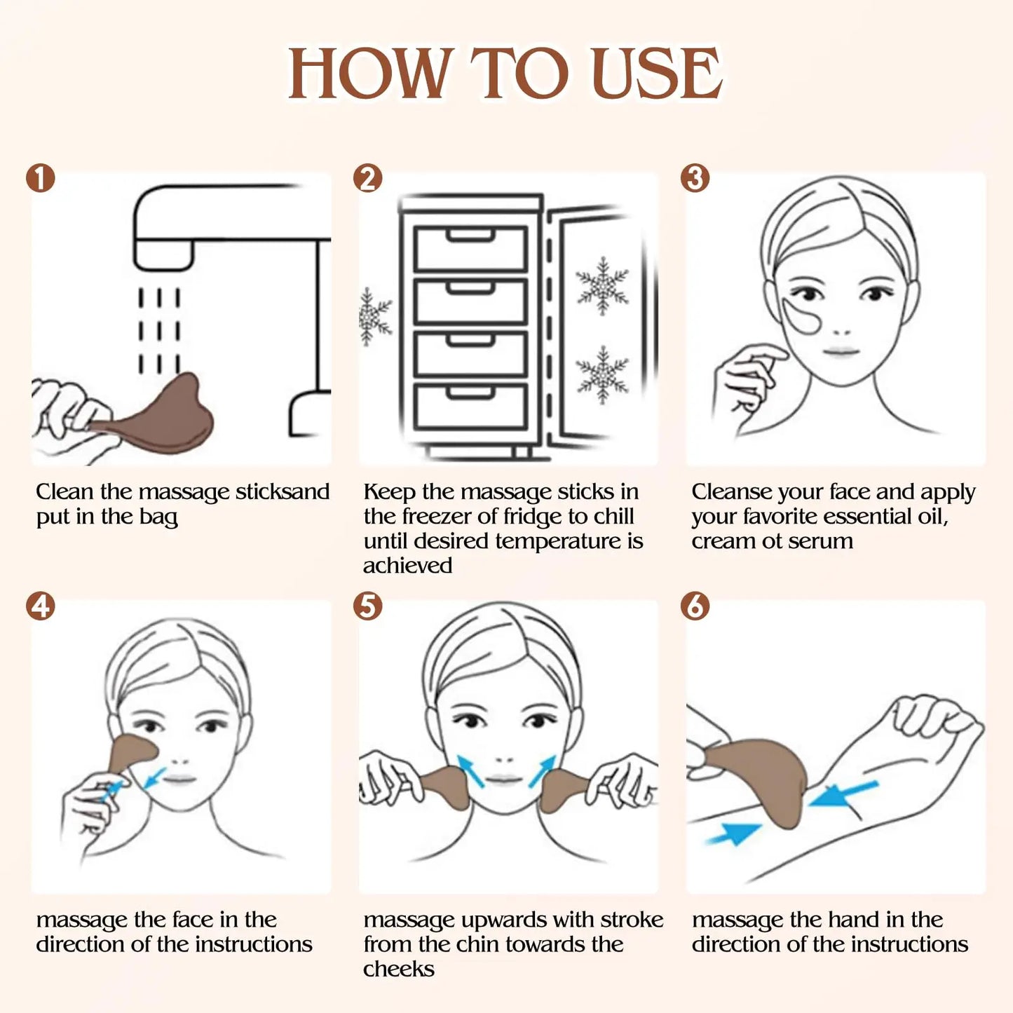 Ice Globes Facial Skin Care Tools for Women Face Eyes, Esthetician Supplies Cooling Spa Globes Cold Roller