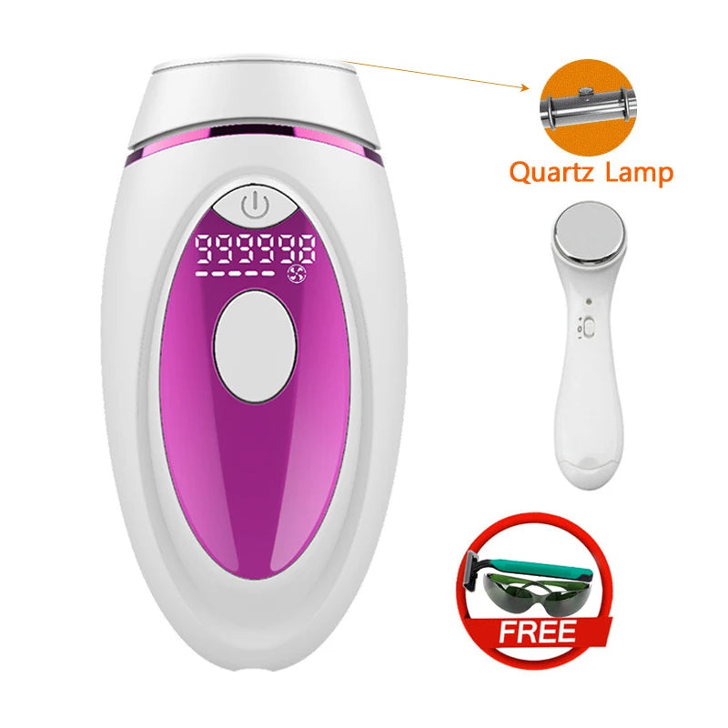 999900 Flashes IPL Epilator Laser Hair Removal LCD Display Painless Permanent Hair Remove Bikini Trimmer Portable Epilator