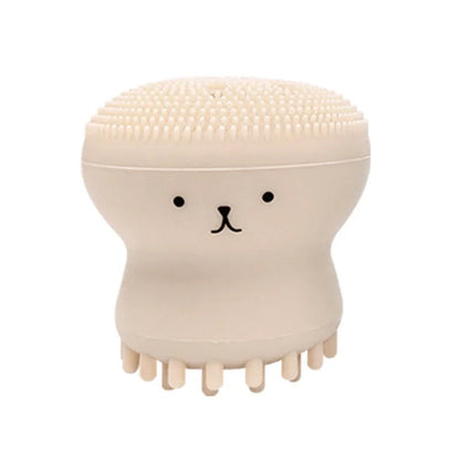 New Face Massage Brush Pore Cleaner Brush Silicone Face Scrubber Skin Care Brush Deep Cleaning Exfoliator Tool XJS02