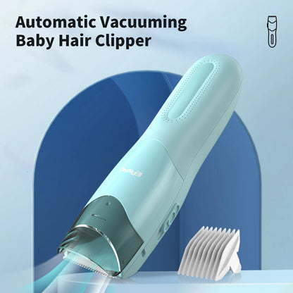 Vacuum Hair Clippers for Kids and Toddler Professional Hair Trimmer Electric Haircut Kit Rechargeable Hair Cutting Machine