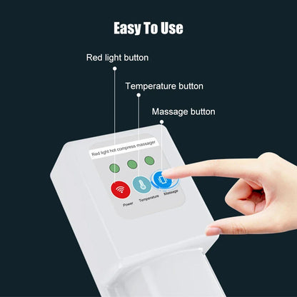 Hemorrhoid Treatment Massager Constipation Red Light Heat Appliance Heated Vibrating Hemorrhoid Remover Men's Care