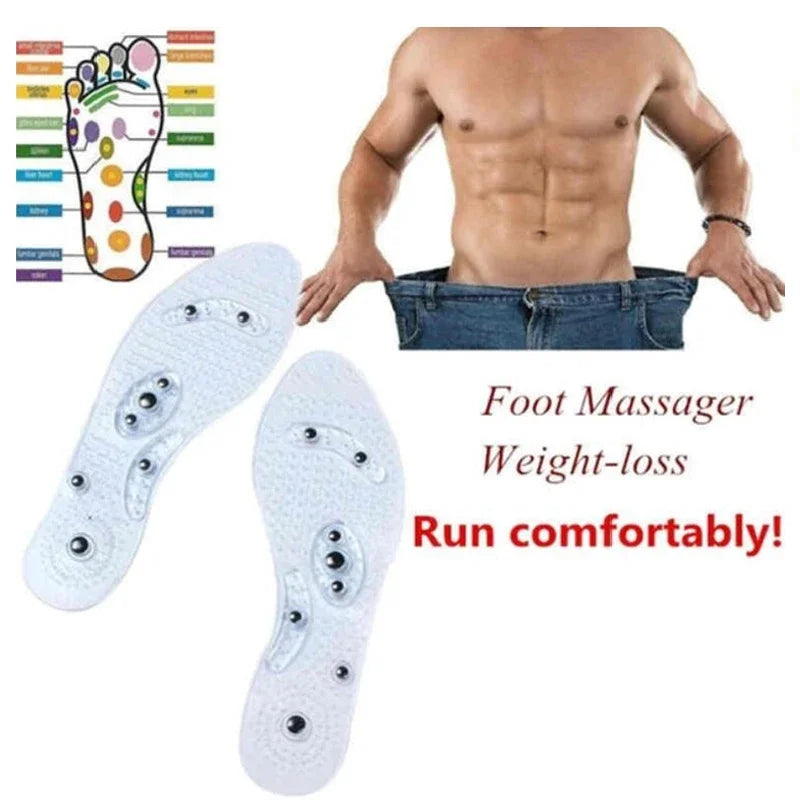 Magnetic Therapy Slimming Insoles for Weight Loss Foot Massage Health Care Shoes Mat Pad Acupuncture Massaging Insole Sole