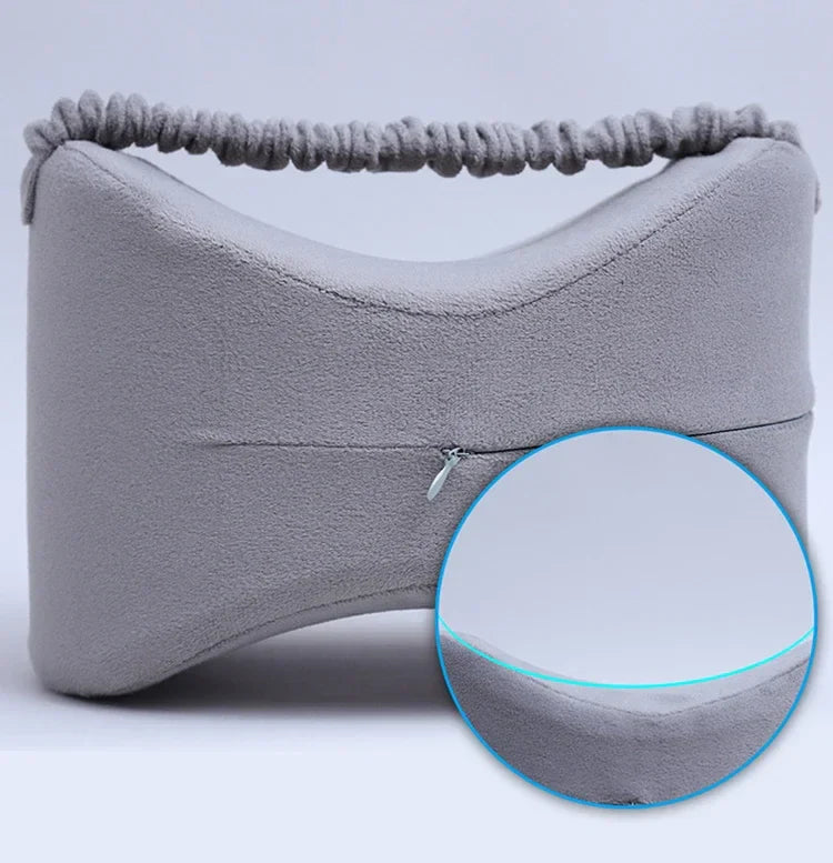 Half Moon Bolster Semi-Roll Pillow Ankle Knee Support Leg Elevation Back Lumbar Neck Pain Relief Density Foam Massage Bed Table