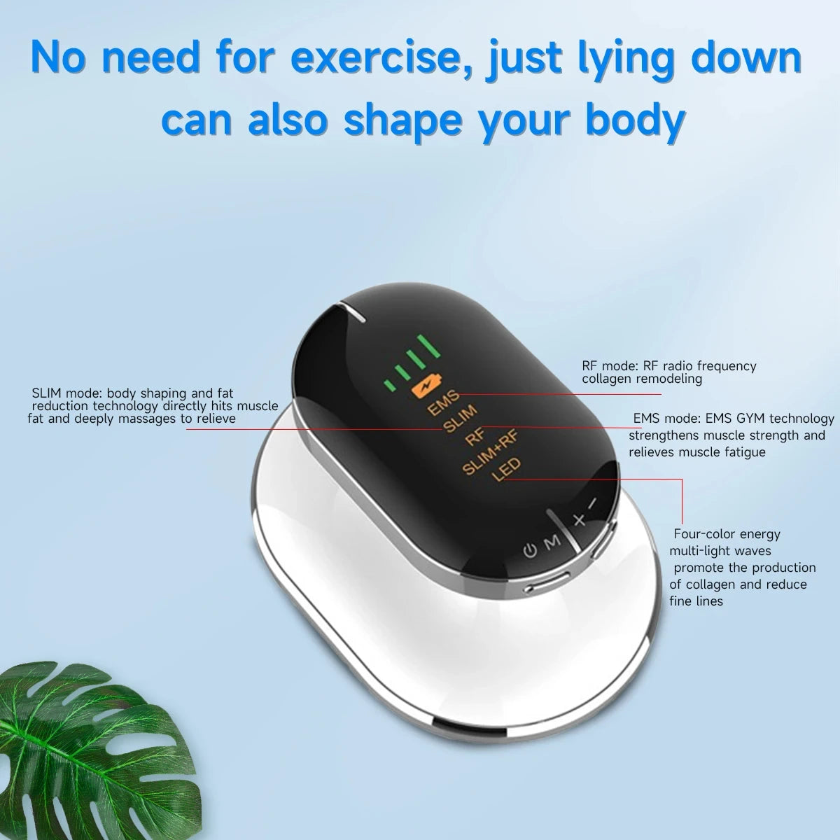 Cellulite Massager   Remover Body Sculpting Machine Cordless Electric Body Slimming Massage for Belly Waist Arm Leg Butt