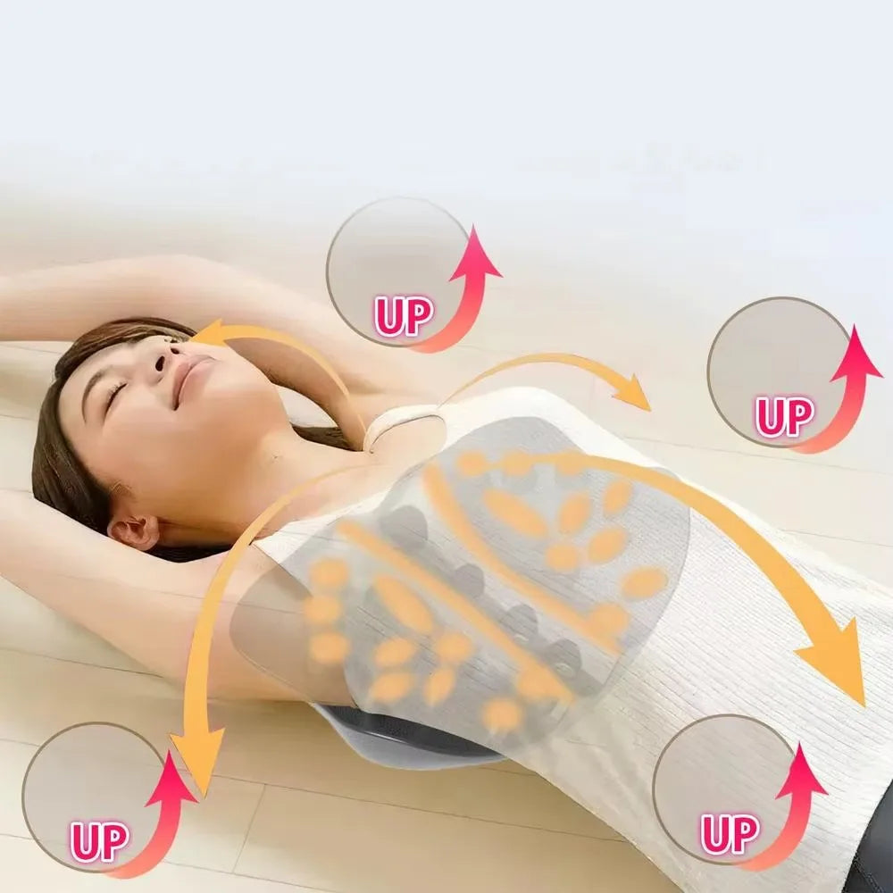 Scapula Massager Relax Promote Blood Circulation Scapula Stretching Muscle Relaxer Acupoint Point Massager Pillow HealthBenefits