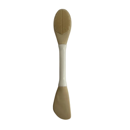 Facial Cleaning Silicone Brush Facial Mask Applicator Skincare Accessories Silicone Body Scrubbers 2in1 Spa Facial Wash Brushes