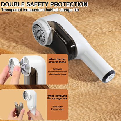 Hair Ball Trimmer Digital Display Long Battery Life Adjustment Shaving Machine Clothes Hair Remover Rechargeable Hair Remover