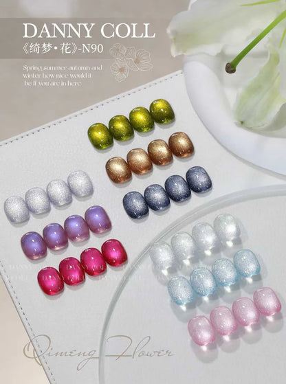 New Cat Eye Gel Nail Polish Collection Set With Free Display UV LED Gel Polish 9D Magnet Cat's Eye Magenetic Gel 30pcs/set 15ml
