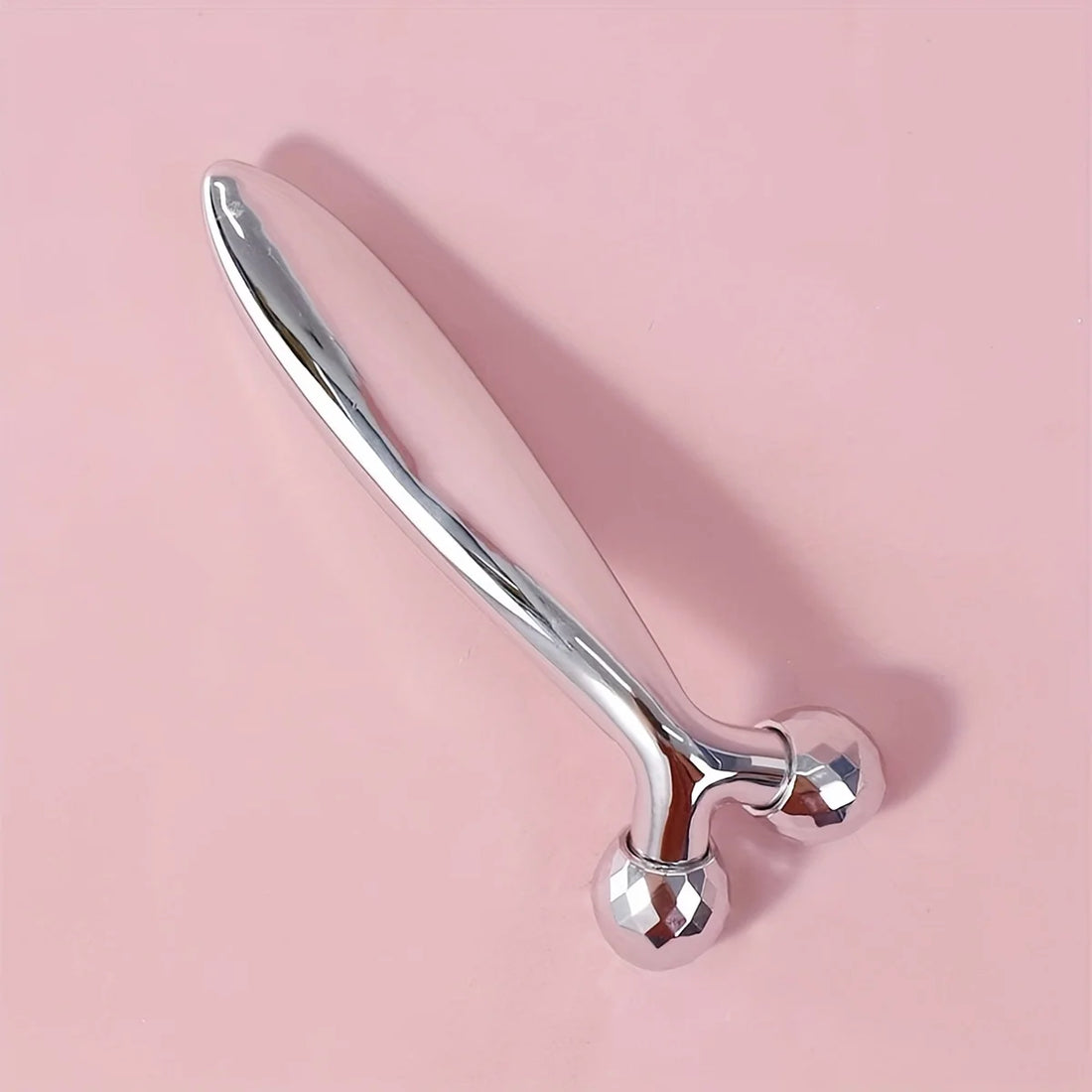 One Piece 3D Face Massager 360 Degree Rotating Face Eyes Massage Roller Handheld Y Shaped Face Beauty Tool Beauty Equipment