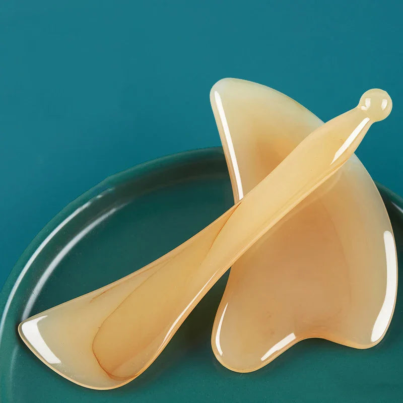 Skin Scraping Resin Gua Sha Massage Board Guasha Tools Plate Face Lifting SPA Massager Scrapers Tools Neck Back Body Legs
