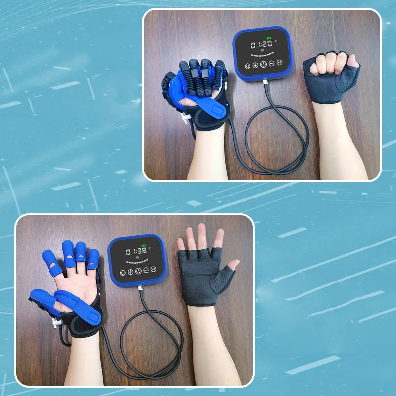 Rehabilitation Robot Gloves Rehabilitation Training Glove Finger Care Hand Function Training Gloves for Stroke Hemiplegia