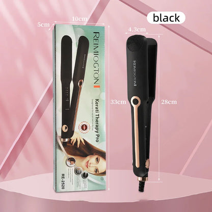 Professional Hair Straightener Curling Iron Ceramic Flat Iron Negative Ion Wide Plate Temperature Adjustable Hair Straightener