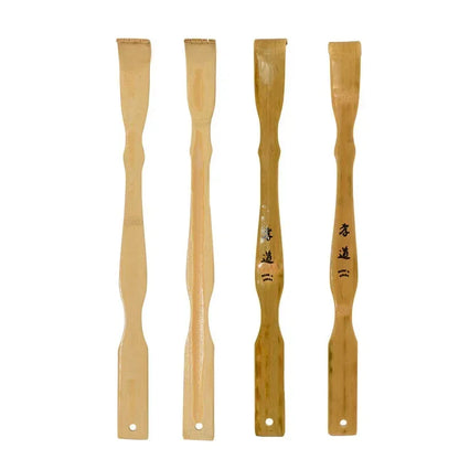 Durable Bamboo Massager Back Scratcher Wooden Body Roller Stick Backscratcher Wooden Scratching Backscratcher Massager